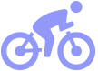 Bike mountain bike icon